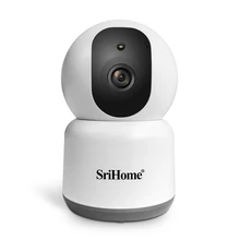 Sricam SH038 HD 4.0MP 5G Wifi IP Camera 360° Mobile Remote View Indoor Baby Monitor Night Color Video Surveillance CCTV Camera