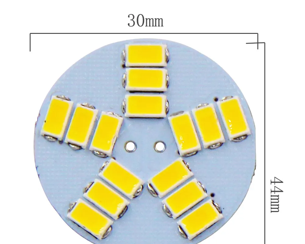 Светодиодный светильник G4 5730 SMD 2 Вт 3 Вт 5 Вт 12 В AC DC заменить галогенное освещение Прожектор