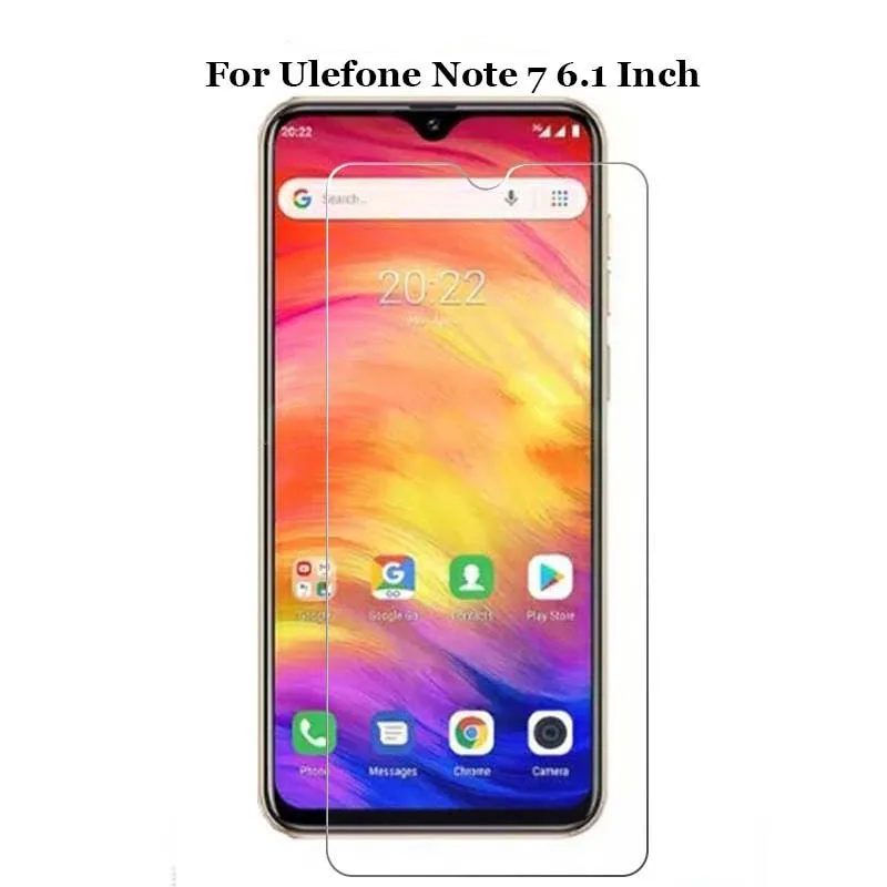 Закаленное стекло для Ulefone Note 7, защита экрана, закаленное защитное стекло для мобильного телефона, пленка для Ulefone Note 7 P, чехол, стеклянная крышка