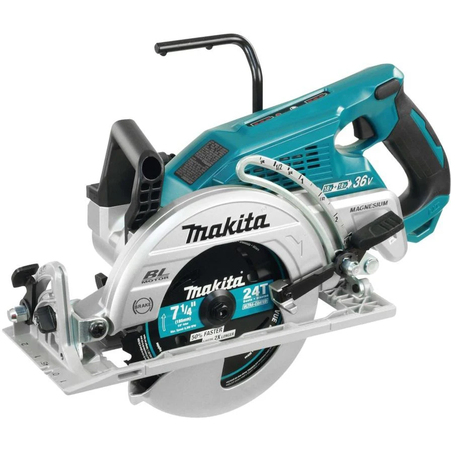 Circular saw MAKITA DRS780Z 36V 18V Li-ion 5100 rpm tools electrical cutting for wood Battery-powered scroll Mini saws Deck Chain jigsaw