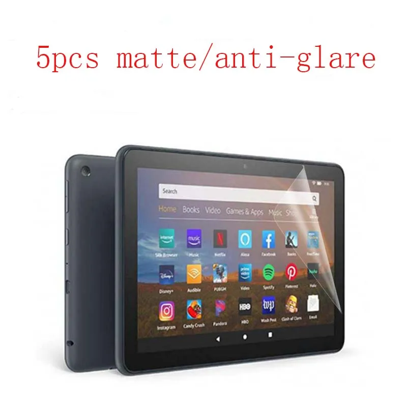Антибликовая Защитная пленка для ЖК экрана Kindle Fire 7 2017/2019/ HD8 2017/ HD 8 2020/ Plus 2020/Oasis