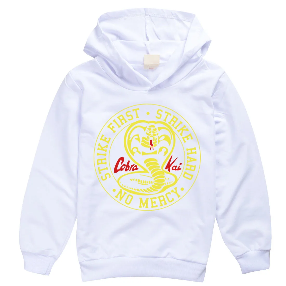 Ropa de primavera para ni&ntilde;os, trajes de CoBRA Kai Cobra Boutique, camiseta para beb&eacute;s, Tops de Cosplay, sudaderas con capucha para ni&ntilde;os adolescentes-5