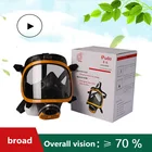 Окрашенная противогаз русская советская армия старомодная Пылезащитная маска Полнолицевая маска 40 мм респиратор