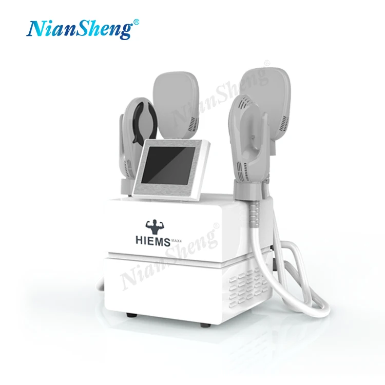 

2021 4th Generation 4 handles Hiemt Factory Direct Price EMT+ Ems 2 in 1 Electro Body Fat Sculpting Slimming Machine