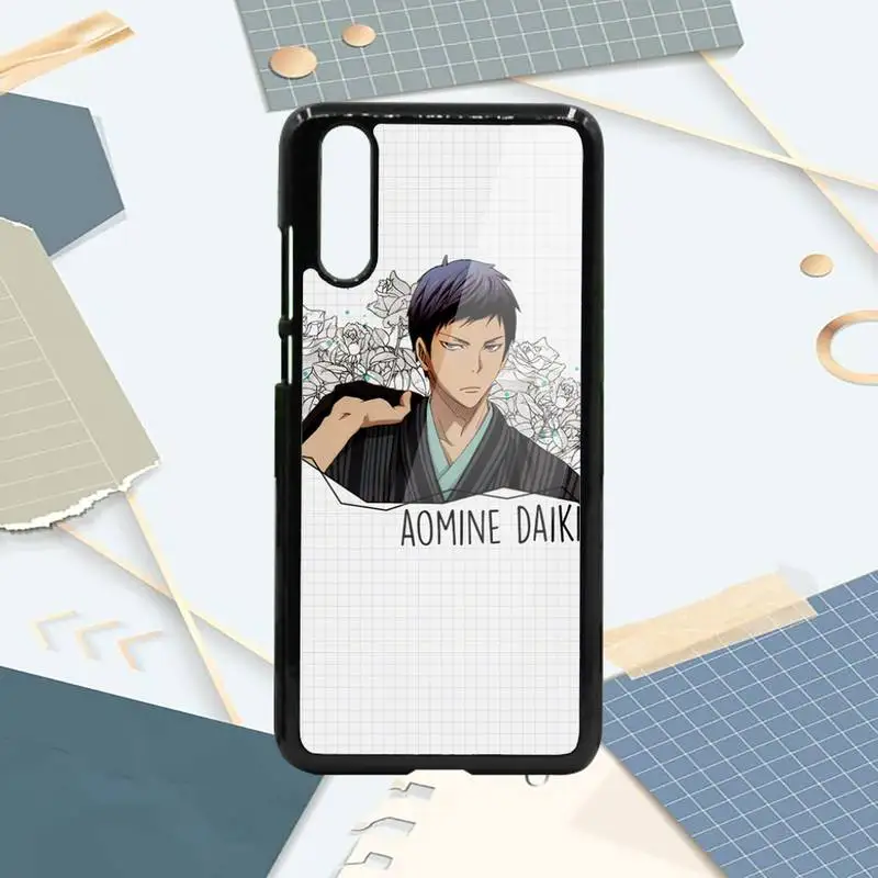 

Kuroko No Basket Anime Aomine Daiki Phone Cases PC For Samsung galaxy S note 8 9 20 10 e lite2019 plus pro ultra