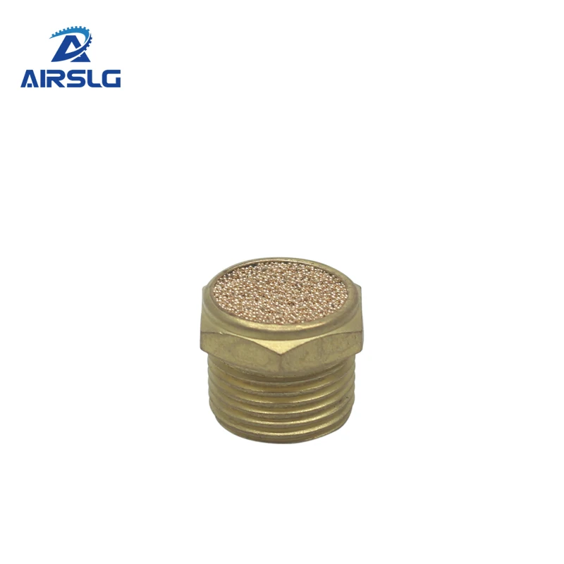 10 шт. Пневматический Глушитель Выхлопной трубы глушитель 1/8 1/4 3/8 1/2 BSP наружная