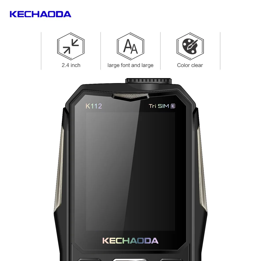 Телефон GUOPHONE K112 2 4 &quot 32MB 3200mah Расширенный 32GB фронтальная и задняя двойная камера