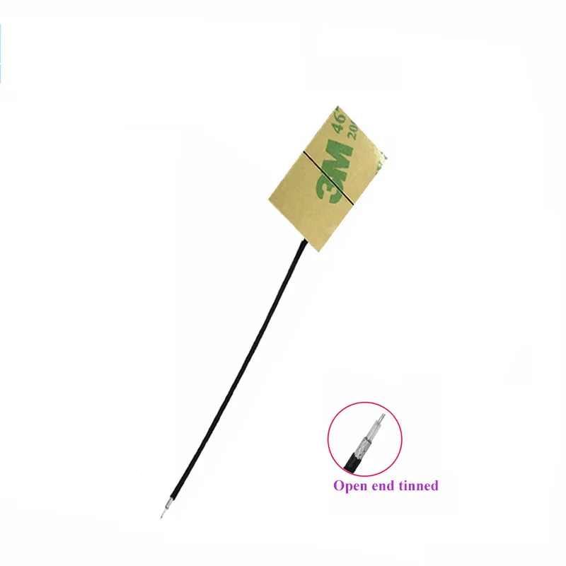 Open end tinned 433 МГц 6dbi LoRa FPC Антенна встроенные FPC антенны для IOT lorawan IPEX 10 см кабель с высоким коэффициентом усиления 20 шт./лот - Цвет: Open end tinned