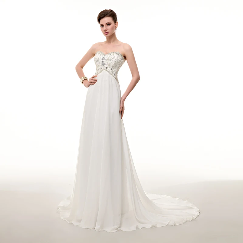 H & S свадебные платья цвета слоновой кости с вуалью инкрустированное кристаллами