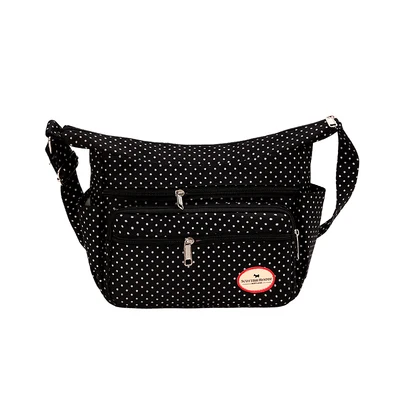 

Новое поступление, маленькие женские сумки для покупок! Красивая красочная женская сумка на молнии с множеством принтов, популярная нейлон...