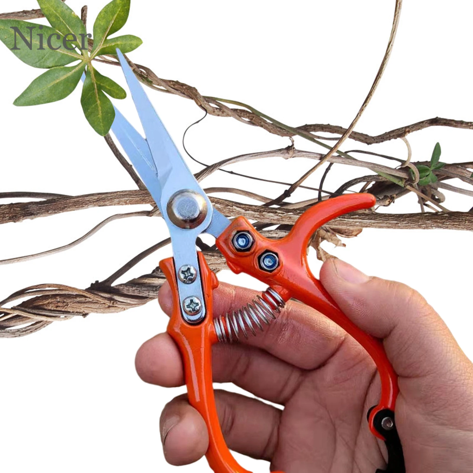 секатор wolf-garten rc-m. секатор для высоких веток. инструмент для срезания веток с дерева. ножницы для живой изгороди daht260 двойное лезвие. инструмент для обрезки деревьев.