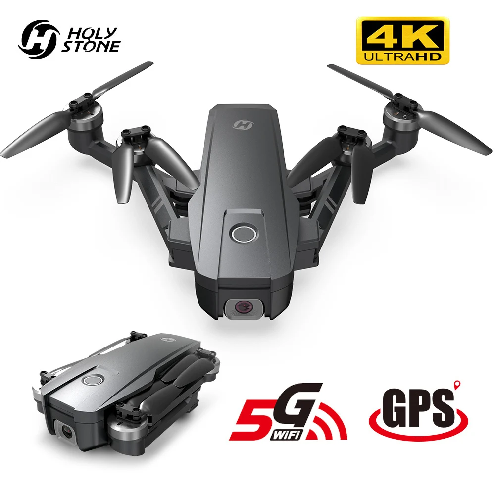 Квадрокоптер Holy Stone HS720 улучшенный 4K GPS Wi Fi 26 минут полета|Радиоуправляемые
