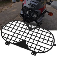 motorcycle aluminium headlight protector grille guard cover protection grill for honda xrv750 xrv 750 africa twin 1997 2002 2001