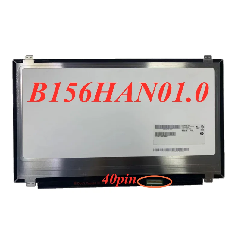 Murah Layar Matriks Led Lcd Ramping IPS 15.6 Inci B156HAN01.0 Layar LCD 40pin 1080P Panel Tampilan Layar LCD