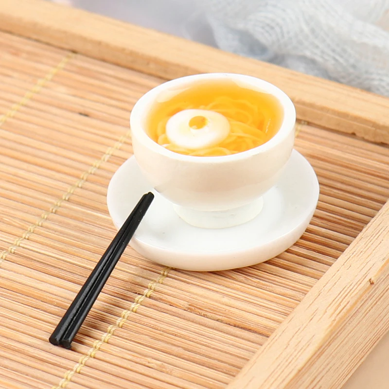 

1 Set Dollhouse Mini Japanese Ramen Combination Miniature Toy Model