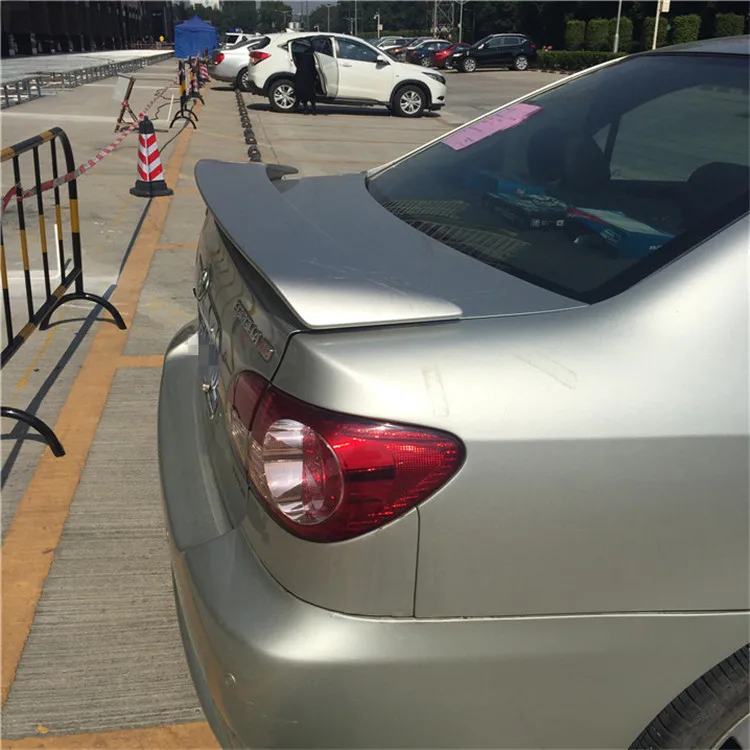 Спойлер для TOYOTA Corolla 2003-2005 высокое качество АБС-пластик цвет праймера заднего