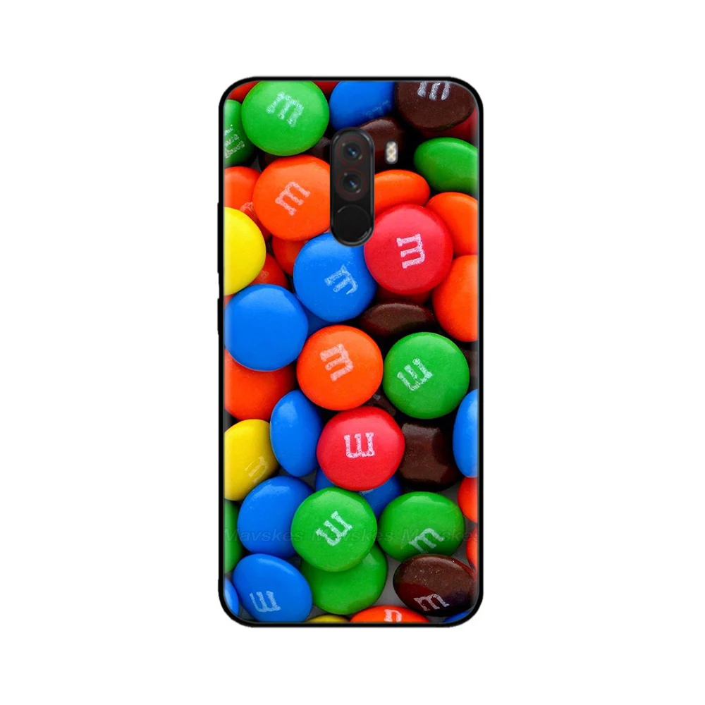 Чехол для Pocophone F1 мягкий силиконовый чехол-накладка Xiaomi бампер Poco poko ТПУ чехол -