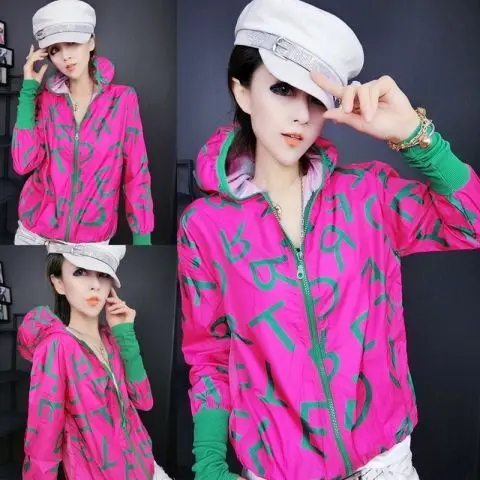 

2021 summer ultra-thin breathable coat women's outdoor sports sunscreen coat foreign style short coat