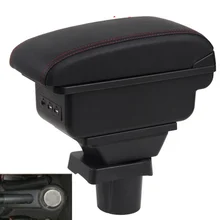 for Colt z30 armrest box universal car center console modification accessories double raised with USB