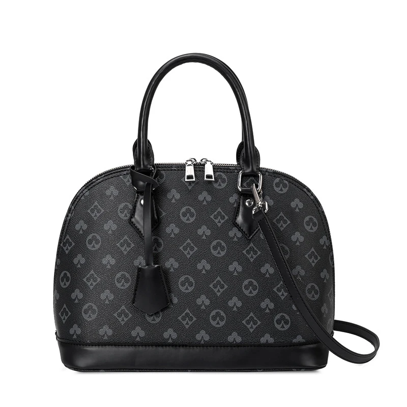 

High-Quality Leather Classic Printed Shell Bag Fashion Light Luxury Versatile One-Shoulder Messenger Handbag Bags For Women