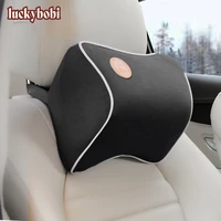 car pillow 3d memory cotton warm car neck pillow breathable fashion comfortable universal headrest oem car accessories a01