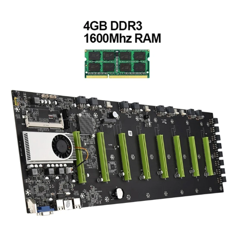 

Беспроводная материнская плата D37 8 PCI-E 16X слот 4 ГБ DDR3 ПАМЯТЬ встроенный интерфейс VGA низкое энергопотребление 1600 МГц