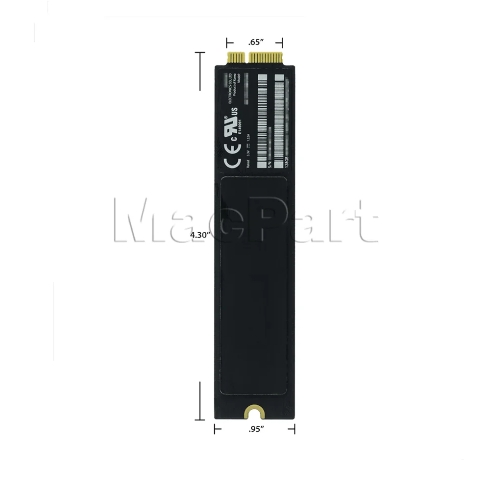 Ноутбук A1370 A1369 SSD 64 ГБ 128 256 для Apple Macbook Air 11 &quot13&quot твердотельный накопитель 6 + 12