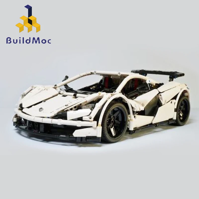 Buildmoc Technic MOC 4562 Icarus гоночный автомобиль строительные блоки техника суперкар