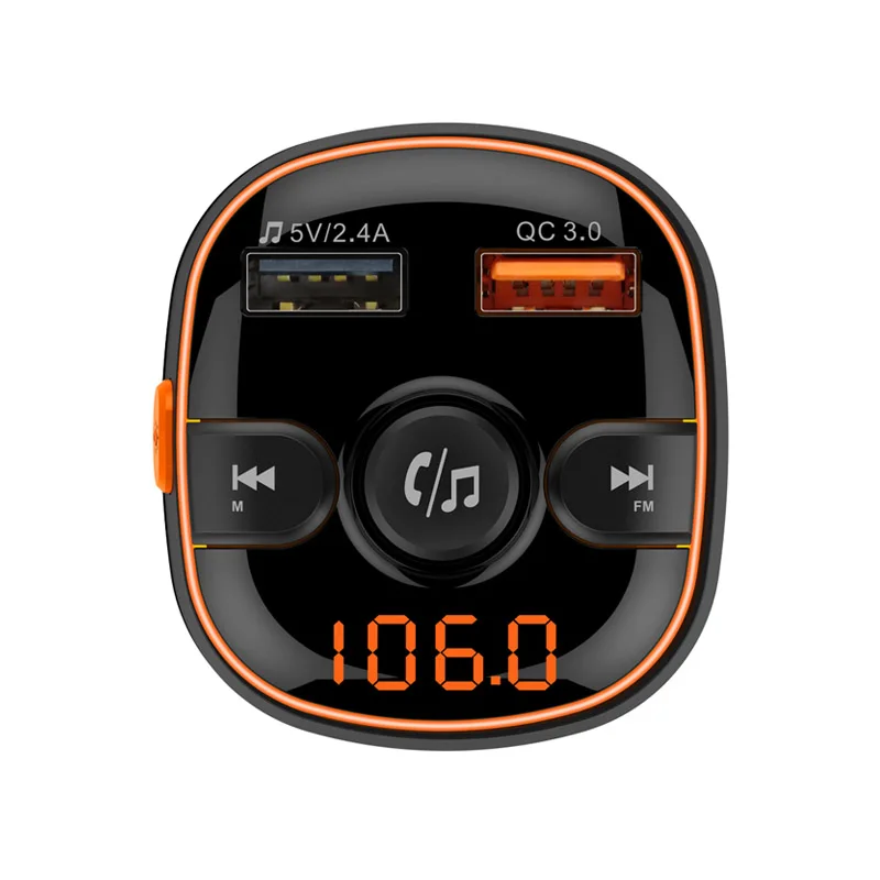 JaJaBor fm передатчик беспроводная гарнитура Bluetooth автомобильный комплект 5 0