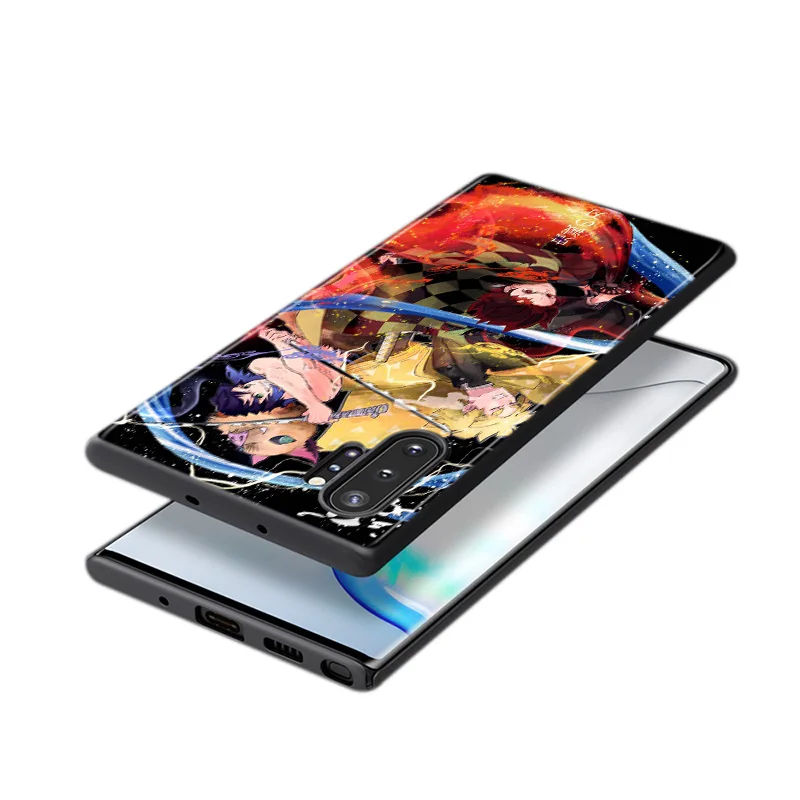 

Hot Anime Demon Slayer Kimetsu no Yaiba For Samsung Galaxy S21 S20 FE Ultra S10 Lite 5G S10E S9 S8 Plus S7 S6 Edge Phone Case