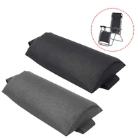 folding sling chairs lounge chair chair head cushion height adjustable comfortable recliner pillow for outdoor garden
