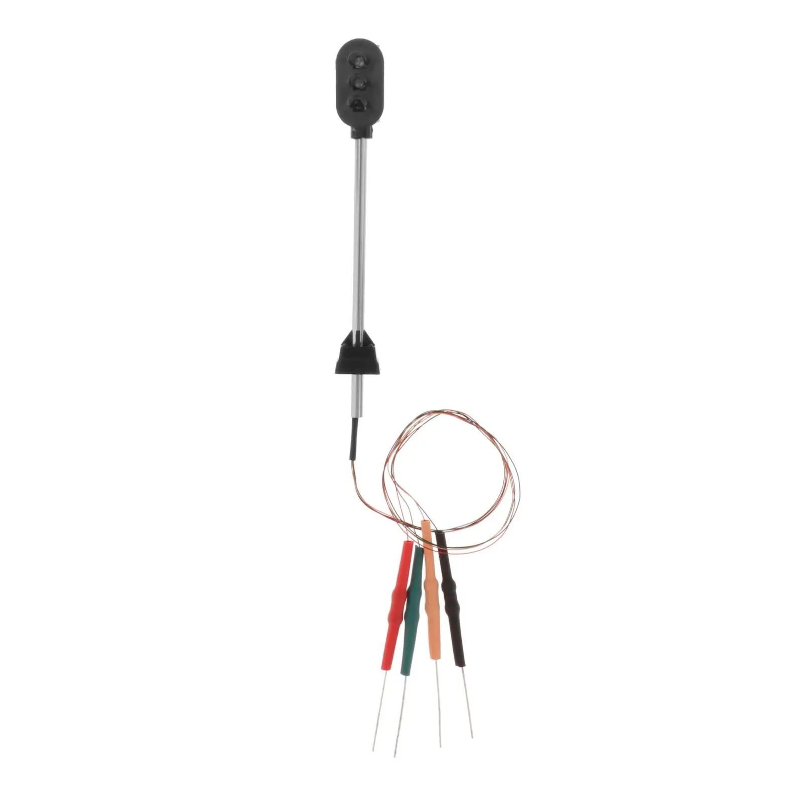 

10x Железнодорожный светофор уличная 1/100 железная дорога 12 В сигнальная модель здания