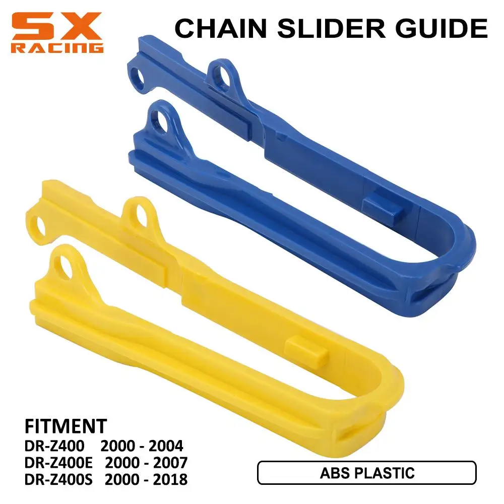 

Motorcycle Chain Slider Guide Swingarm For SUZUKI DRZ400 2000 2001 2002 2003 2004 DRZ400E 00-07 DRZ400S 00-18 Yellow Blue