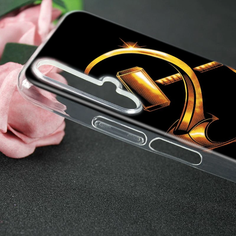 Силиконовый чехол из ТПУ красного цвета с гранж для huawei Honor 10i 9X8X20 10 9 Lite 8 8A 7A 7C Pro Lite чехол для телефона