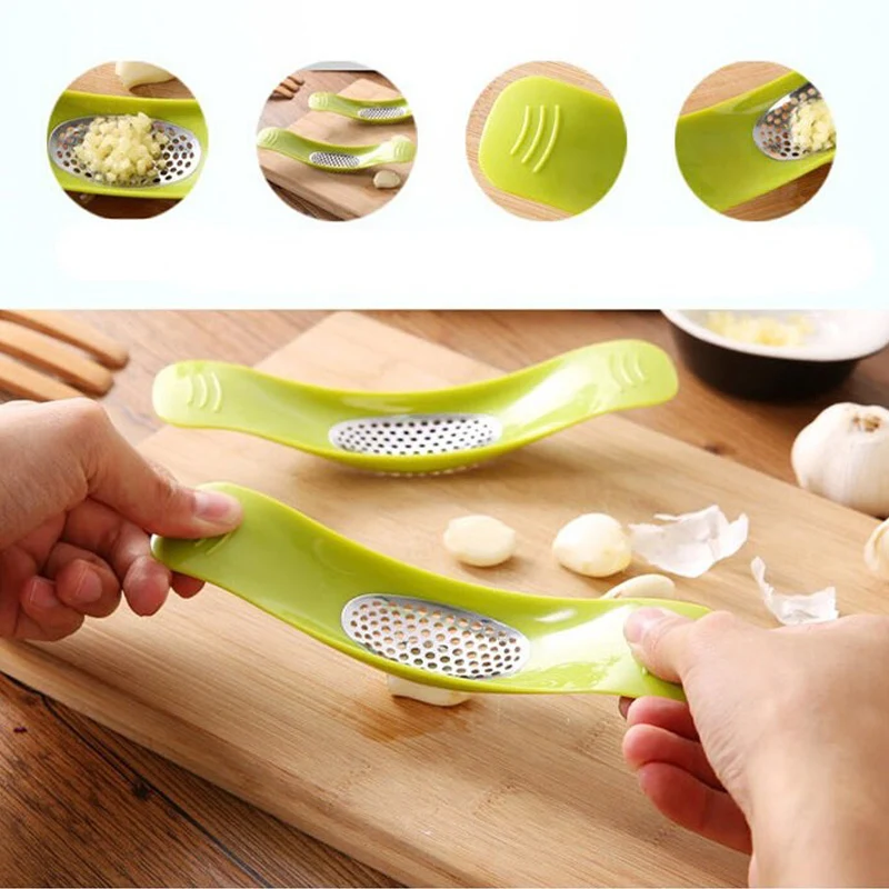 Новинка удобный пластиковый чеснок фотопрессы для чеснока фоторезак овощей