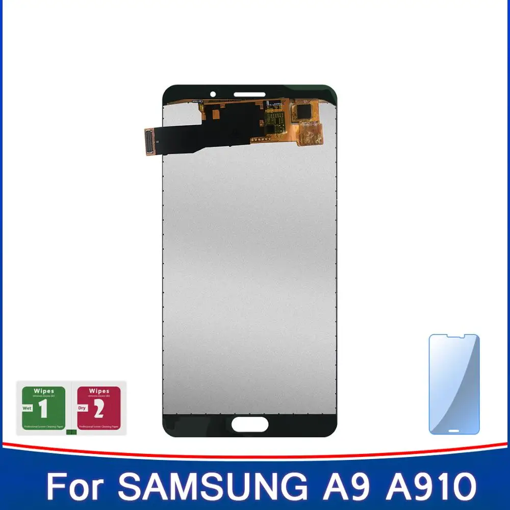 Дисплей для Samsung Galaxy A9 Pro 2016 A910 A9100 A910F ЖК дисплей с сенсорной панелью 100%