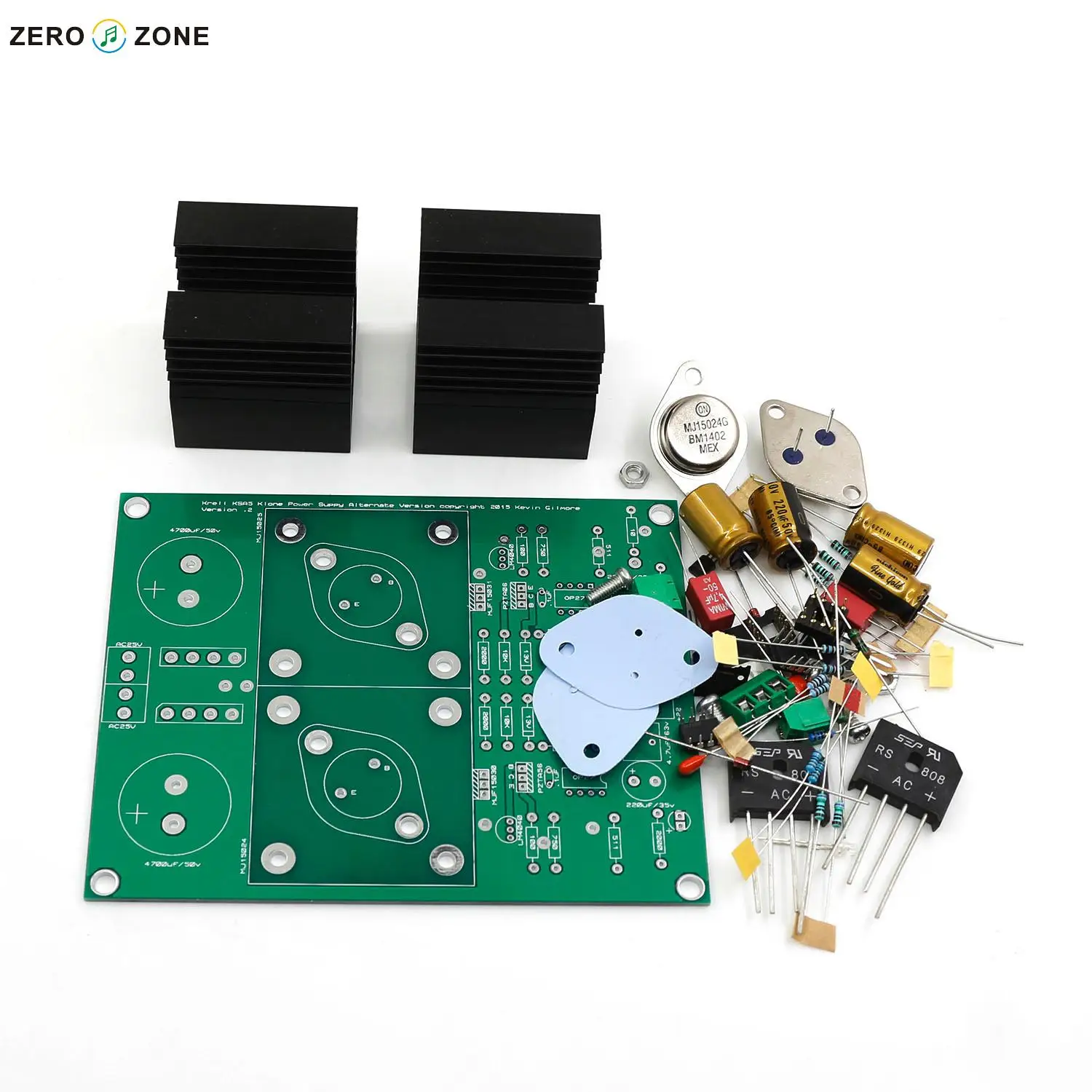 

Блок питания KSA5, усилитель для наушников, специальный комплект электропитания (без конденсатора Главного Фильтра)