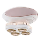 Женский электробритва, четыре головки, бикини, для лица, для ног, триммер для волос, водонепроницаемые бритвы, эпилятор для удаления волос, EU Plug