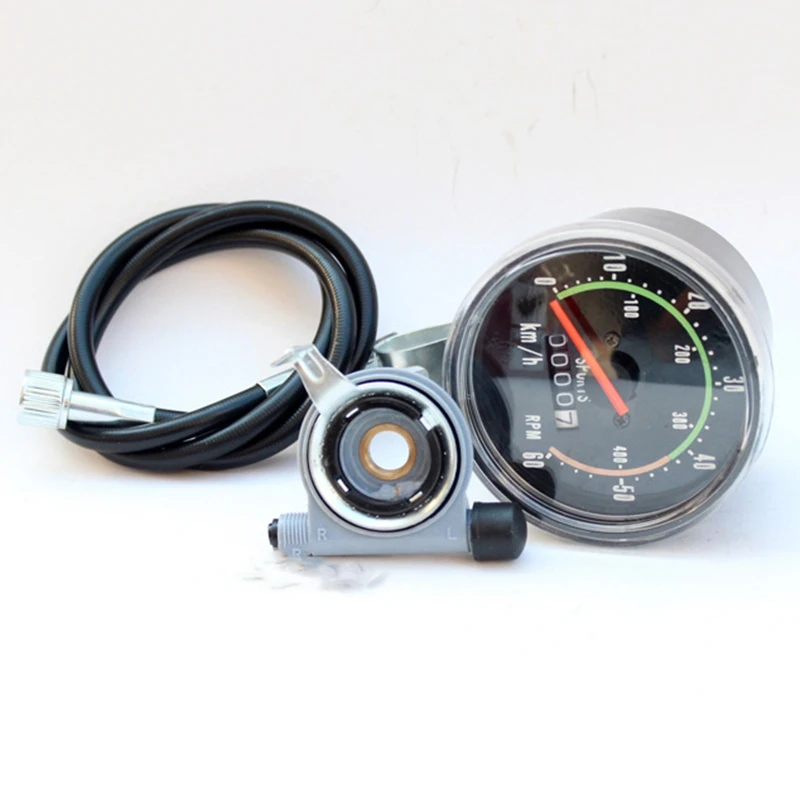 Чистый механический велосипедный спидометр секундомер Универсальный