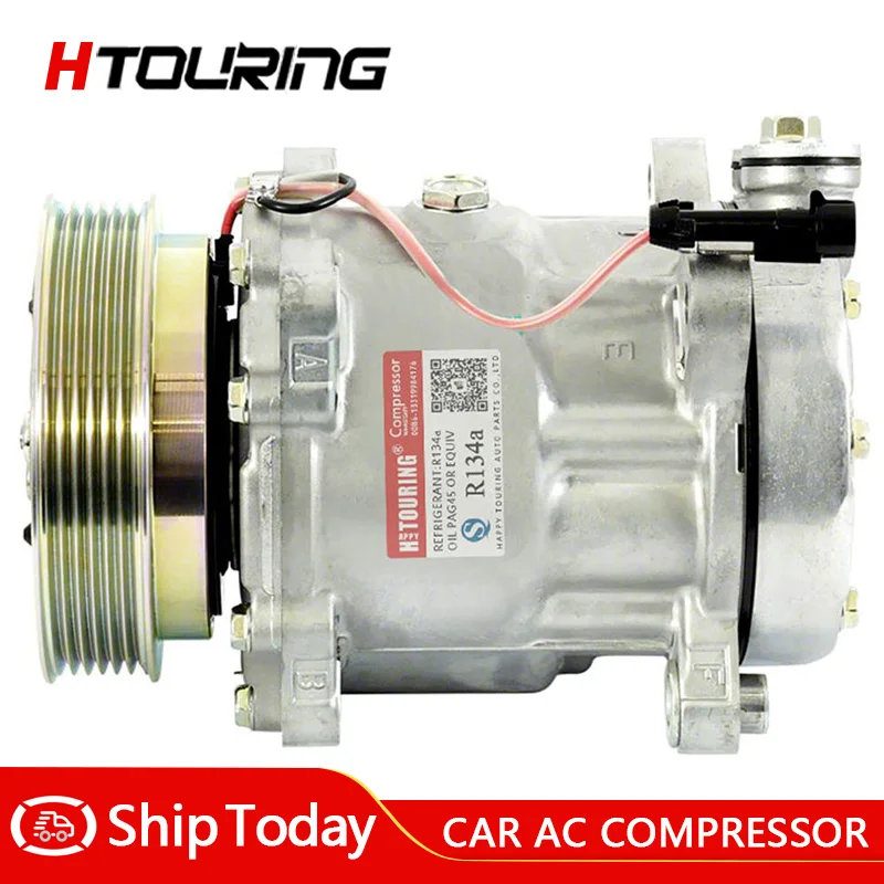 

Компрессор переменного тока sd7v16 60607289 606072890 578377501 60813335 55192897 71721747 71721748 71781777 для Alfa romeo Lancia Maserati