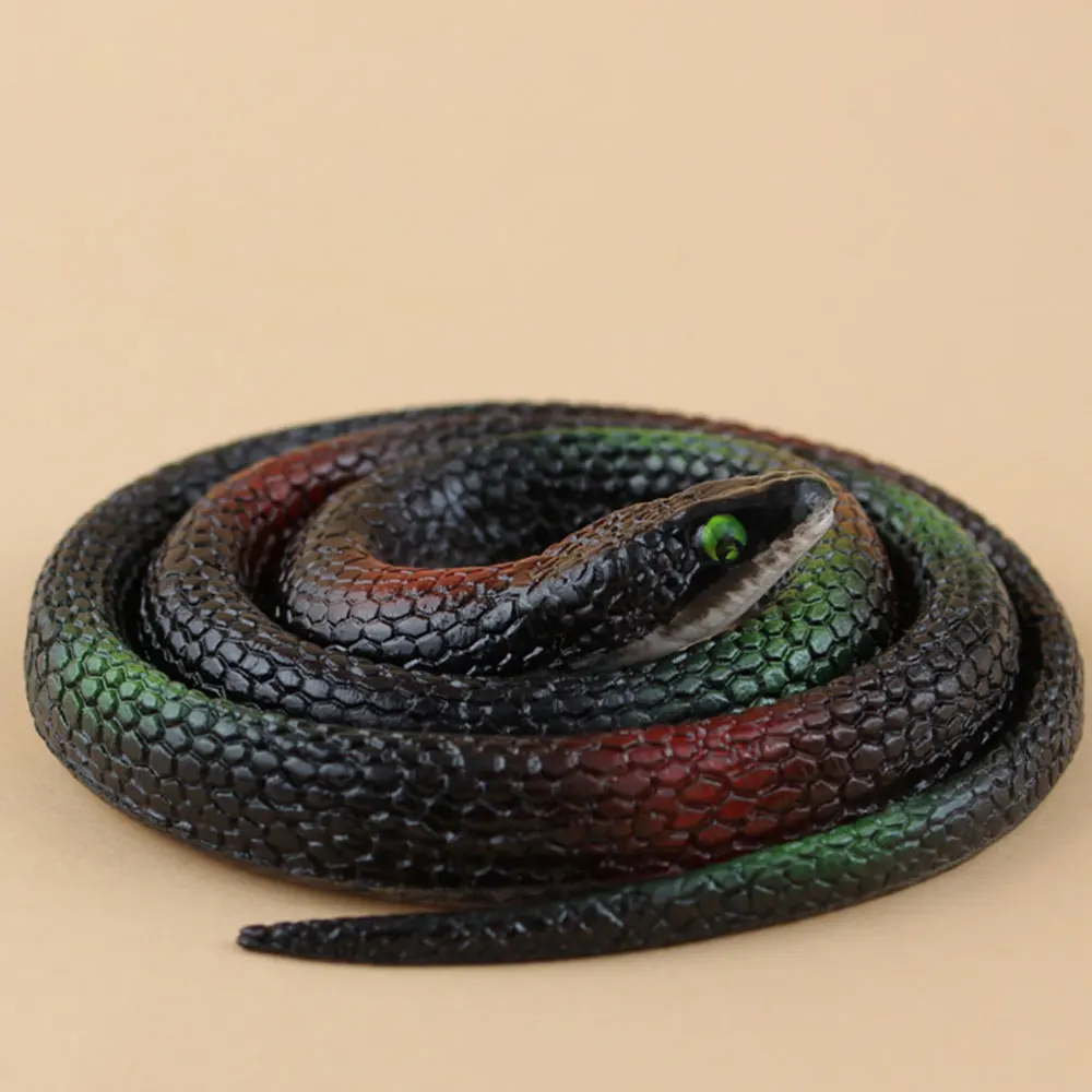 Искусственные резиновые змеи 4 шт. реквизит для вечевечерние розыгрыша