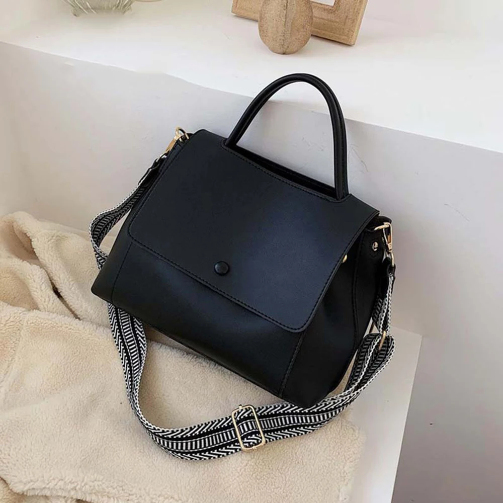 Tamara Fashion Simply PU Leather Crossbody Bags Women 2020 Solid Color Shoulder Messenger Bag Lady Chain Travel Small Handbags