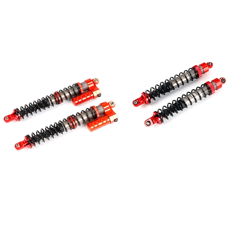 

Metal 8Mm Rear Absorber Shock With Cap For 1/5 Hpi Rovan Km Baja 5B 5T 5Sc Orange & 8Mm Metal Front Shock Absorber Set