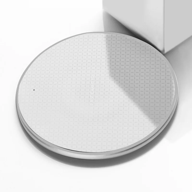 

10W Wireless Charger For IPhone 11 Xs Max X XR 8 Plus 10W Fast Charging Pad For Samsung Galaxy S9 / S9 Plus / S8