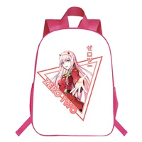darling in the franxx backpack anime zero two bookbag children bag backpack boy girl bags fashion casual cartoons knapsack gift