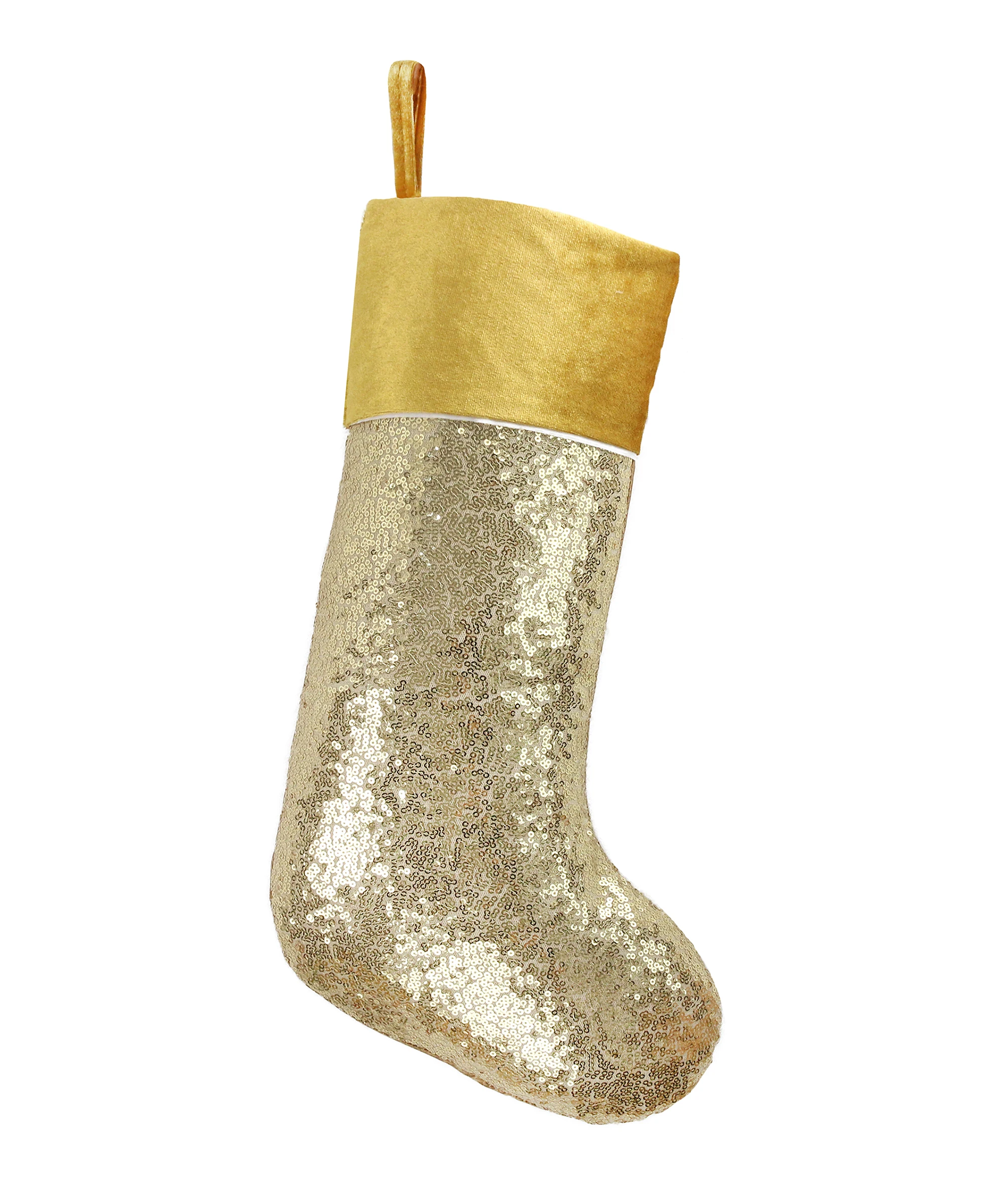Дропшиппинг крутые рождественские чулки с золотыми блестками плюшевые нетканые