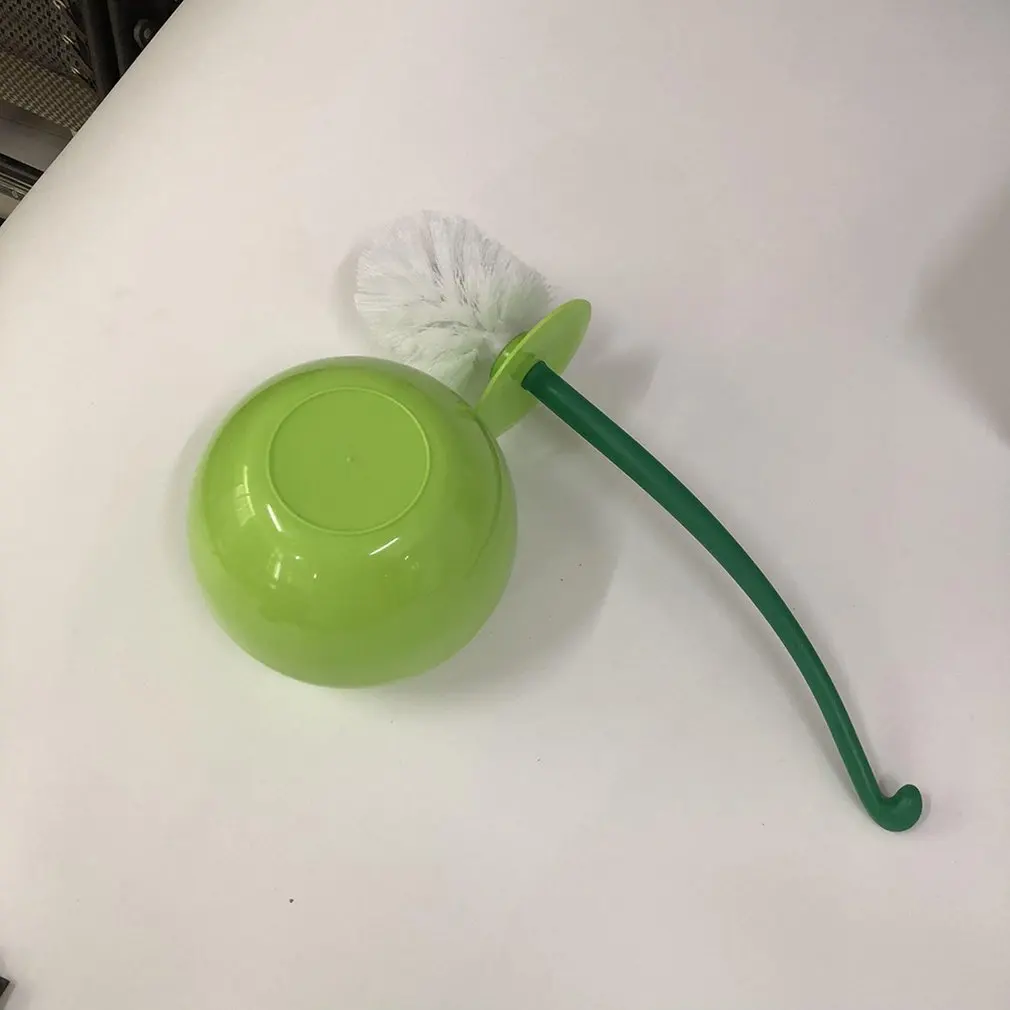 

Tricolor Beautiful Cherry Toilet Brush Toilet cleaner Bowl toilet brush Holder Set WC Lavatory bathroom wc accessories 2020 new