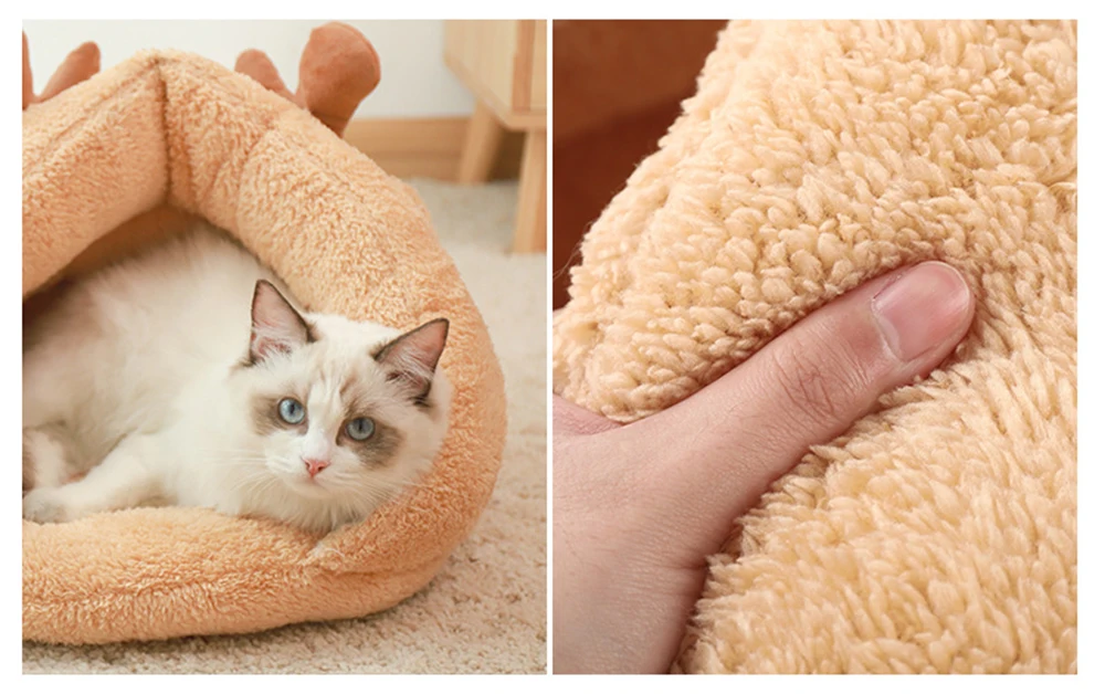 Кровать для домашних животных кошек собак мягкое гнездо кровать питомника