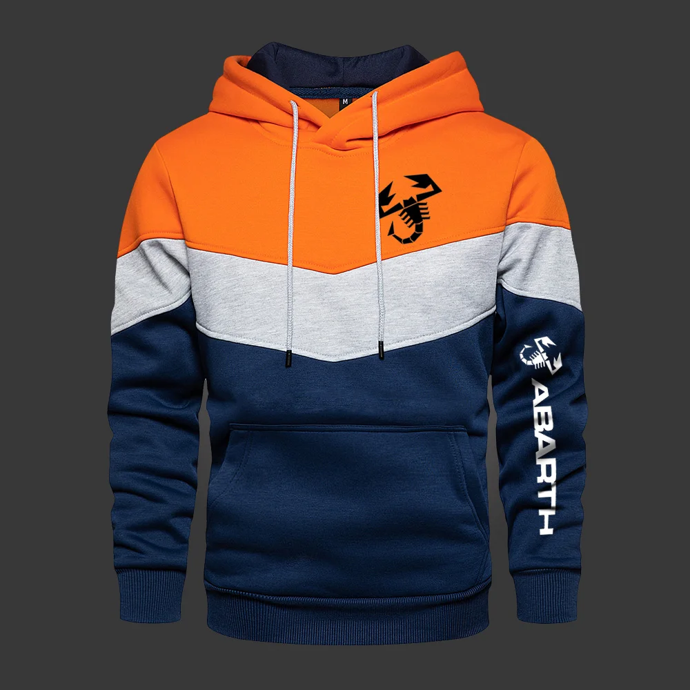 

2021 New Abarth Men's Clothing Outdoor Sweatshirts Casual Male Jackets Fleece Warm Hoodies Quality SportWear Harajuku Outwear