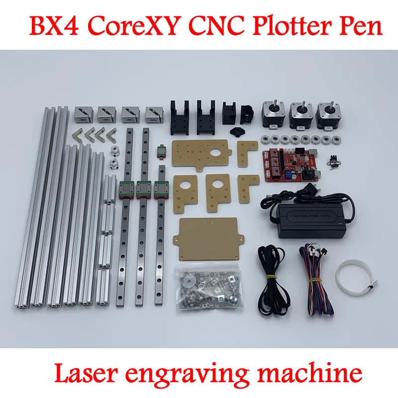 3 оси CoreXY ЧПУ плоттер DIY Лазерный чертежный станок гравировка настольная ручка